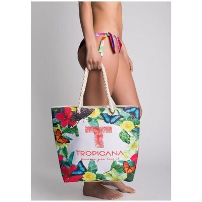 Tropicana, Damen, Handtasche, Strandtasche, Mehrfarbig Tropicana, Damen, Handtasche, Strandtasche, Mehrfarbig