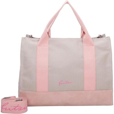 Fritzi aus Preußen, Damen, Handtasche, Canvas Handtasche 40 cm, Beige Fritzi aus Preußen, Damen, Handtasche, Canvas Handtasche 40 cm, Beige