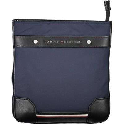 Tommy Hilfiger Herren, Handtasche, Blue Polyurethane Men's Shoulder Bag, Blau Tommy Hilfiger Herren, Handtasche, Blue Polyurethane Men's Shoulder Bag, Blau