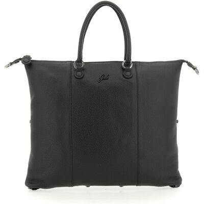 Gabs, Damen, Handtasche, G3 Plus 5 in 1 Schultertasche Leder 43 cm, Schwarz Gabs, Damen, Handtasche, G3 Plus 5 in 1 Schultertasche Leder 43 cm, Schwarz