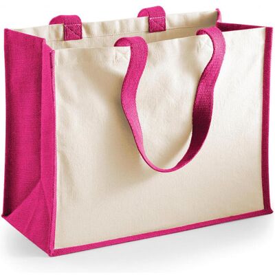 Westford Mill, Tasche, Klassische Einkaufstasche aus Jute, Mehrfarbig, (21 l) Westford Mill, Tasche, Klassische Einkaufstasche aus Jute, Mehrfarbig, (21 l)
