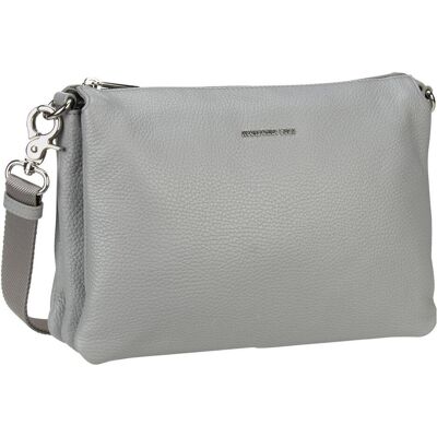 Mandarina Duck, Damen, Handtasche, Umhängetasche Mellow Leather Crossover FZT12, Grau Mandarina Duck, Damen, Handtasche, Umhängetasche Mellow Leather Crossover FZT12, Grau