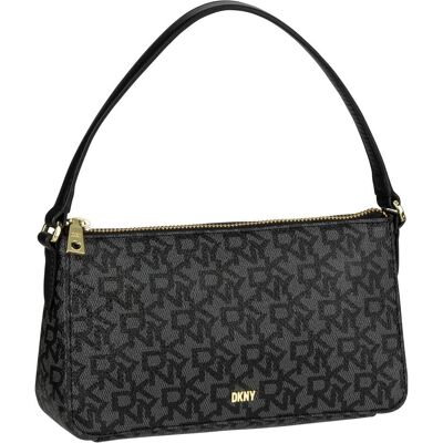 DKNY, Damen, Handtasche, Handtasche Irina Top Zip Demi Logo, Gold, Schwarz DKNY, Damen, Handtasche, Handtasche Irina Top Zip Demi Logo, Gold, Schwarz