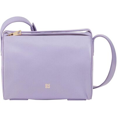 Dudu, Damen, Handtasche, Up Umhängetasche Leder 19.5 cm, Violett Dudu, Damen, Handtasche, Up Umhängetasche Leder 19.5 cm, Violett