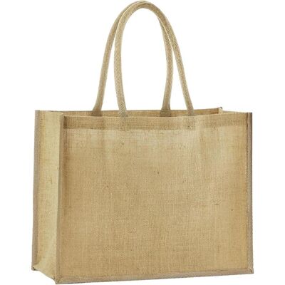 Westford Mill, Unisex, Tasche, Natural Starched Jute Classic Shopper, Mehrfarbig, (21 l) Westford Mill, Unisex, Tasche, Natural Starched Jute Classic Shopper, Mehrfarbig, (21 l)