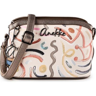 Anekke, Damen, Handtasche, Olympia Umhängetasche 27 cm, Mehrfarbig Anekke, Damen, Handtasche, Olympia Umhängetasche 27 cm, Mehrfarbig