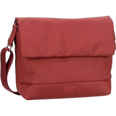 Jost, Damen, Handtasche, Umhängetasche Bergen Shoulder Bag, Rot Jost, Damen, Handtasche, Umhängetasche Bergen Shoulder Bag, Rot