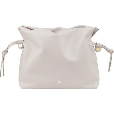 Dudu, Damen, Handtasche, Umhängetasche Leder 26 cm, Grau Dudu, Damen, Handtasche, Umhängetasche Leder 26 cm, Grau