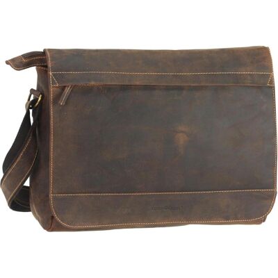 Greenburry, Herren, Handtasche, Umhängetasche Vintage A4 Tasche, Braun Greenburry, Herren, Handtasche, Umhängetasche Vintage A4 Tasche, Braun