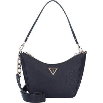 Guess Damen, Handtasche, Eco Gloriana Schultertasche 18 cm, Schwarz Guess Damen, Handtasche, Eco Gloriana Schultertasche 18 cm, Schwarz