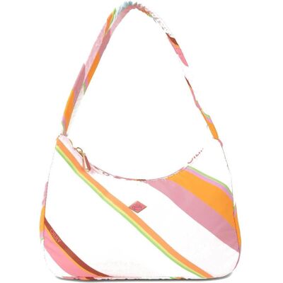 Oilily, Damen, Handtasche, Heaven Hobo Bag Summer Stripes, Mehrfarbig Oilily, Damen, Handtasche, Heaven Hobo Bag Summer Stripes, Mehrfarbig