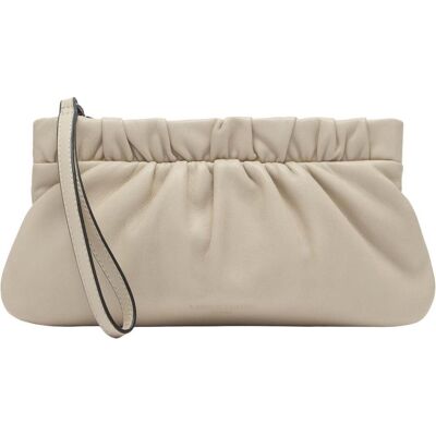 Liebeskind Berlin, Damen, Handtasche, Pouch Accessories Handliche Clutch aus Leder, Beige Liebeskind Berlin, Damen, Handtasche, Pouch Accessories Handliche Clutch aus Leder, Beige