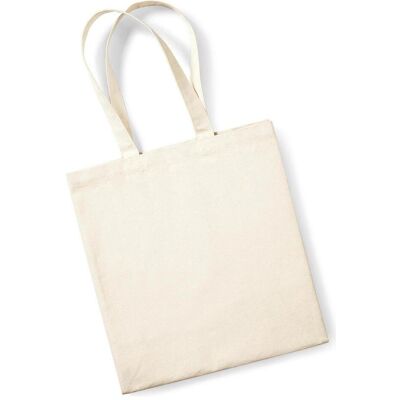 Westford Mill, Unisex, Tasche, Fairtrade Cotton Classic Shopper, Beige, (21 l) Westford Mill, Unisex, Tasche, Fairtrade Cotton Classic Shopper, Beige, (21 l)