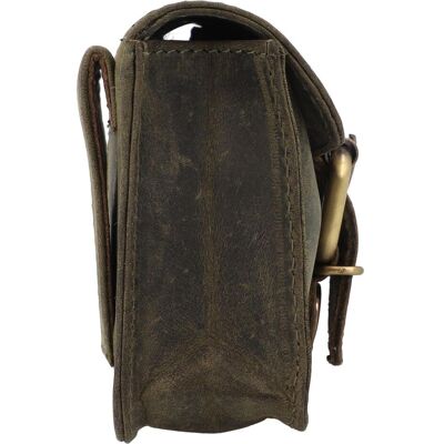 Greenburry, Damen, Bauchtasche, Vintage Gürteltasche Leder 13 cm, Grün Greenburry, Damen, Bauchtasche, Vintage Gürteltasche Leder 13 cm, Grün