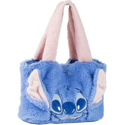 Cerdá, Mädchen, Handtasche, Disney Stitch plush shopping bag, Blau Cerdá, Mädchen, Handtasche, Disney Stitch plush shopping bag, Blau