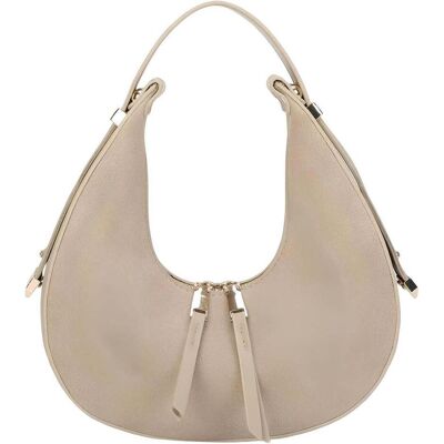 Gallantry, Damen, Tasche, Raffinierte Damen Hobo Handtasche, Braun, Beige Gallantry, Damen, Tasche, Raffinierte Damen Hobo Handtasche, Braun, Beige