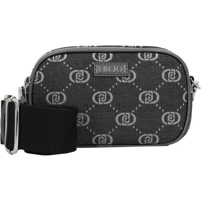 Liu Jo, Damen, Handtasche, Ridhi Mini Bag Umhängetasche 18 cm, Grau Liu Jo, Damen, Handtasche, Ridhi Mini Bag Umhängetasche 18 cm, Grau
