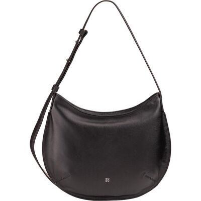 Dudu, Handtasche, Hispani Schultertasche Leder 34 cm, Rosa, Schwarz Dudu, Handtasche, Hispani Schultertasche Leder 34 cm, Rosa, Schwarz