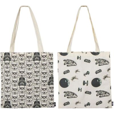 Cerdá, Herren, Tasche, Star Wars Tragetasche Space Ships & Stormtrooper, Mehrfarbig Cerdá, Herren, Tasche, Star Wars Tragetasche Space Ships & Stormtrooper, Mehrfarbig