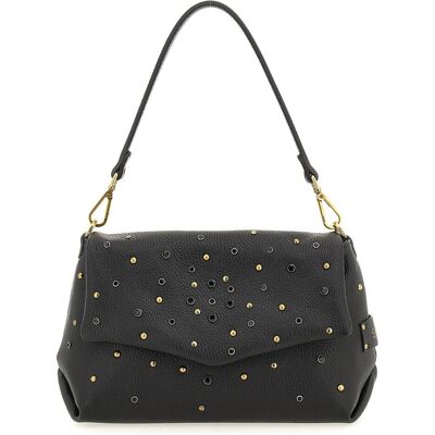 Gabs, Damen, Handtasche, Guadalupe Bull Nihan Schultertasche Leder 28 cm, Schwarz Gabs, Damen, Handtasche, Guadalupe Bull Nihan Schultertasche Leder 28 cm, Schwarz