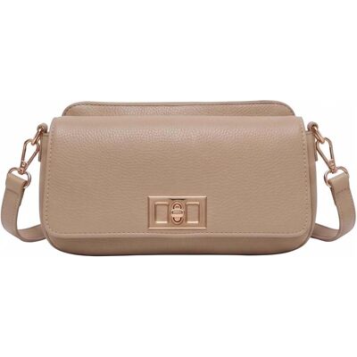 Gallantry, Damen, Handtasche, Damen Umhängetasche Leder-Effekt, Beige Gallantry, Damen, Handtasche, Damen Umhängetasche Leder-Effekt, Beige