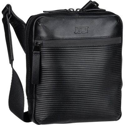 Jost, Unisex, Handtasche, Umhängetasche Aarhus Linea 9150, Schwarz Jost, Unisex, Handtasche, Umhängetasche Aarhus Linea 9150, Schwarz