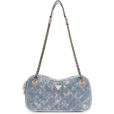 Guess Damen, Handtasche, Giully Ii Schultertasche, Blau Guess Damen, Handtasche, Giully Ii Schultertasche, Blau