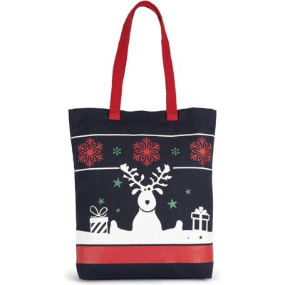 Kimood, Tasche, Tote bag Weihnachtsmotiv, Blau Kimood, Tasche, Tote bag Weihnachtsmotiv, Blau