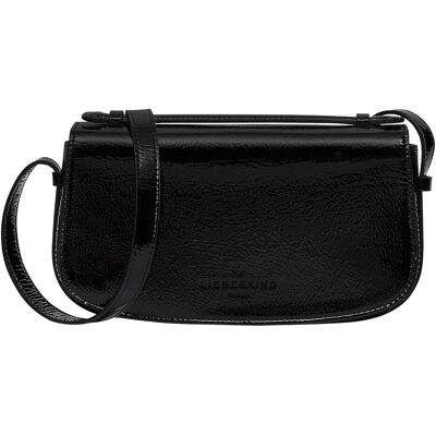 Liebeskind Berlin, Damen, Handtasche, Umhängetasche Sadie Crossbody Naplack S, Schwarz Liebeskind Berlin, Damen, Handtasche, Umhängetasche Sadie Crossbody Naplack S, Schwarz