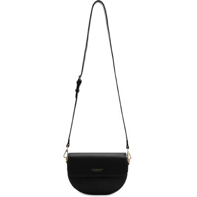 Seidenfelt, Damen, Handtasche, Arvaja Umhängetasche 21 cm, Schwarz Seidenfelt, Damen, Handtasche, Arvaja Umhängetasche 21 cm, Schwarz