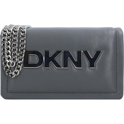 DKNY, Damen, Handtasche, Maggie Clutch Tasche 19 cm, Grau DKNY, Damen, Handtasche, Maggie Clutch Tasche 19 cm, Grau
