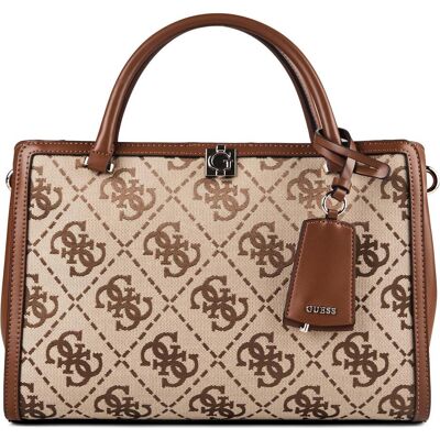 Guess Damen, Handtasche, Henkeltasche AUDREY, Braun Guess Damen, Handtasche, Henkeltasche AUDREY, Braun