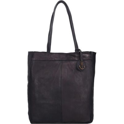 Harbour 2nd, Damen, Tasche, Anchor Love Elbe 1 Shopper Tasche Leder 29 cm, Grau, (10 l) Harbour 2nd, Damen, Tasche, Anchor Love Elbe 1 Shopper Tasche Leder 29 cm, Grau, (10 l)