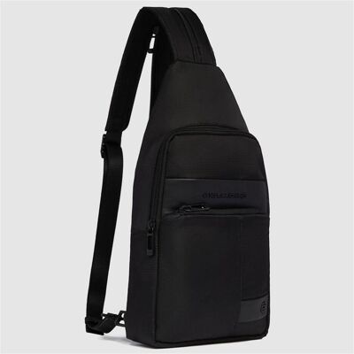 Piquadro, Damen, Tasche, Tablet Mini Sling Bag, Schwarz Piquadro, Damen, Tasche, Tablet Mini Sling Bag, Schwarz