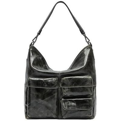 Liebeskind Berlin, Damen, Tasche, Hobo, Grün, Grau, Schwarz, (15.10 l) Liebeskind Berlin, Damen, Tasche, Hobo, Grün, Grau, Schwarz, (15.10 l)