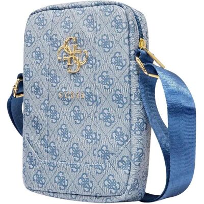 Guess Blaue 10'' 4G Umhängetasche - Schultertasche Guess Blaue 10'' 4G Umhängetasche - Schultertasche