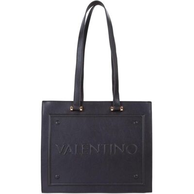 Valentino, Damen, Handtasche, Sindy Re Einkaufstasche mit zwei Griffen und edler Ausstrahlung, Schwarz Valentino, Damen, Handtasche, Sindy Re Einkaufstasche mit zwei Griffen und edler Ausstrahlung, Schwarz
