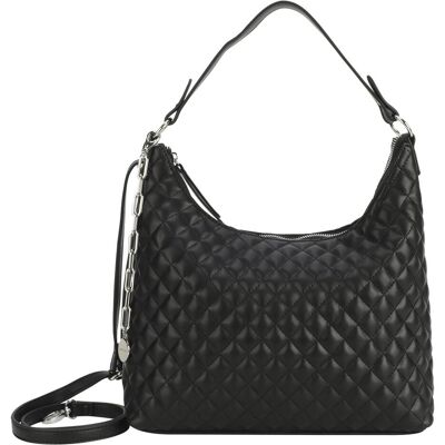 Gerry Weber, Damen, Handtasche, Insight Schultertasche 30 cm, Schwarz Gerry Weber, Damen, Handtasche, Insight Schultertasche 30 cm, Schwarz