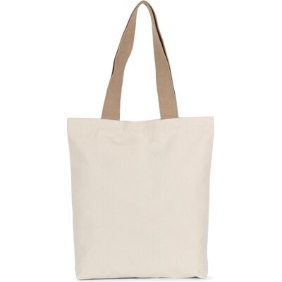 Kimood, Tasche, Tote bag recycelt mit flachem Boden, Grün, Beige Kimood, Tasche, Tote bag recycelt mit flachem Boden, Grün, Beige
