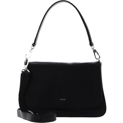Abro, Damen, Handtasche, Leather Adria Hobo Bag Lulu, Schwarz Abro, Damen, Handtasche, Leather Adria Hobo Bag Lulu, Schwarz