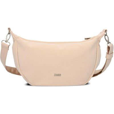 Zwei, Damen, Handtasche, Mademoiselle.M M70 Half-Moon Bag, Beige Zwei, Damen, Handtasche, Mademoiselle.M M70 Half-Moon Bag, Beige