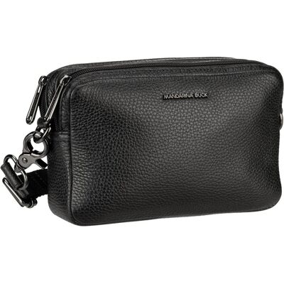 Mandarina Duck, Damen, Handtasche, Umhängetasche Mellow Leather Camera Bag FZT13, Schwarz Mandarina Duck, Damen, Handtasche, Umhängetasche Mellow Leather Camera Bag FZT13, Schwarz