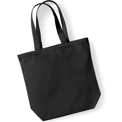 Westford Mill, Unisex, Tasche, Fairtrade Cotton Camden Shopper, Schwarz, (13 l) Westford Mill, Unisex, Tasche, Fairtrade Cotton Camden Shopper, Schwarz, (13 l)