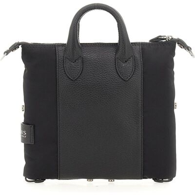 Gabs, Damen, Handtasche, G3 Pop Mini Handtasche Leder 26 cm, Schwarz Gabs, Damen, Handtasche, G3 Pop Mini Handtasche Leder 26 cm, Schwarz