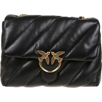 Pinko, Damen, Handtasche, 100037A0F23120032-893, Schwarz Pinko, Damen, Handtasche, 100037A0F23120032-893, Schwarz