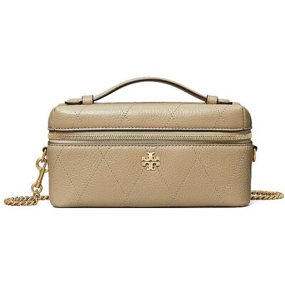 Tory Burch, Damen, Portemonnaie, Mini Bag CHARLIE, Grau Tory Burch, Damen, Portemonnaie, Mini Bag CHARLIE, Grau