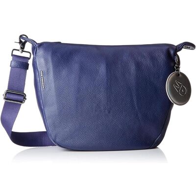 Mandarina Duck, Damen, Handtasche, Mellow Leder Tracolla, Damen Schultertasche, Blau Mandarina Duck, Damen, Handtasche, Mellow Leder Tracolla, Damen Schultertasche, Blau