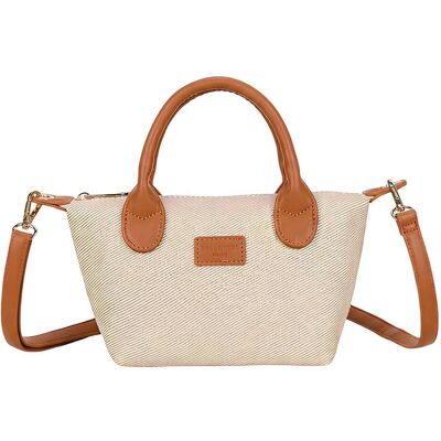 Gallantry, Damen, Tasche, Mini-Handtasche Damen Leder-Effekt, Braun, Beige Gallantry, Damen, Tasche, Mini-Handtasche Damen Leder-Effekt, Braun, Beige