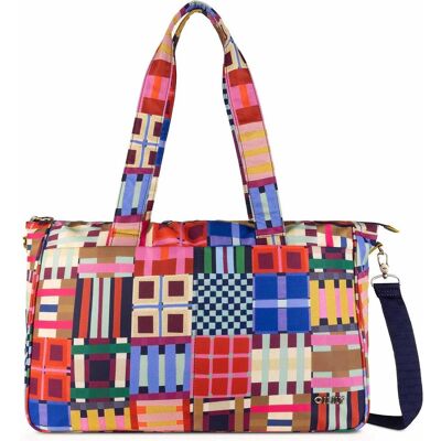 Oilily, Einkaufshilfe, Tartan Tape Wynda Shopper Tasche 31 cm, Mehrfarbig Oilily, Einkaufshilfe, Tartan Tape Wynda Shopper Tasche 31 cm, Mehrfarbig