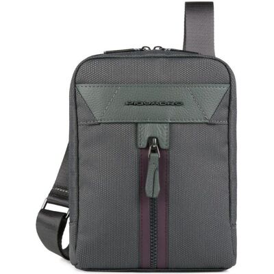 Piquadro, Herren, Handtasche, Trakai, Shoulder Bag, Textile Crossbody Bag, Green, 16 x 22 x 4 c, Grün Piquadro, Herren, Handtasche, Trakai, Shoulder Bag, Textile Crossbody Bag, Green, 16 x 22 x 4 c, Grün